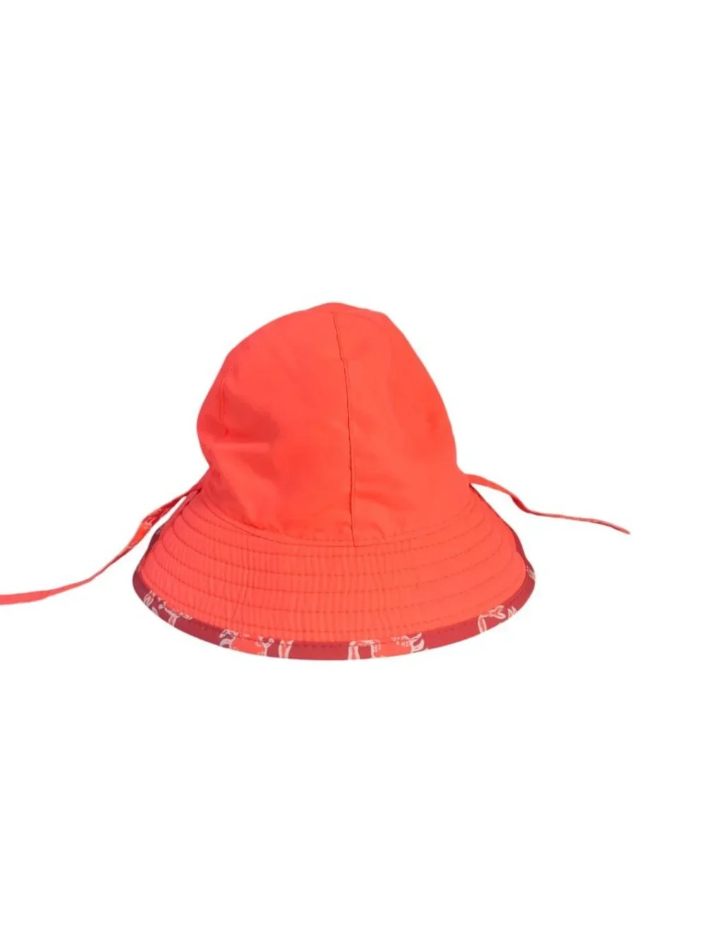 Reversible Baby Bucket Hat Crab Print UPF 50+ 12–24Months Orange‎ New Summer